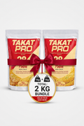 Takat Pro - High Protein Atta (2 KG) The Routine Pack